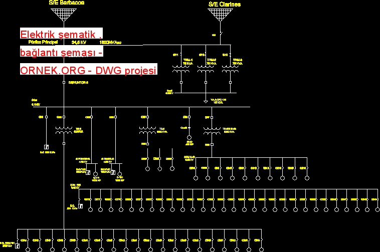 Elektrik şematik , bağlantı şeması