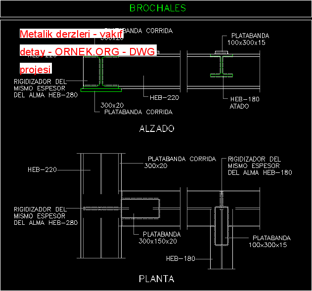 Proje Sitesi Demet Autocad Projesi