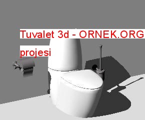 Proje Sitesi Tuvalet D Autocad Projesi