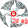2d ağaç - üstten görünümü Autocad Çizimi