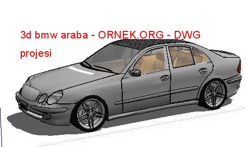 3d bmw araba