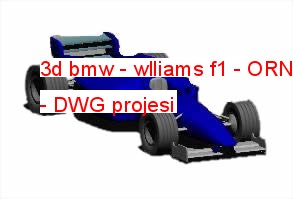 3d bmw - wlliams f1