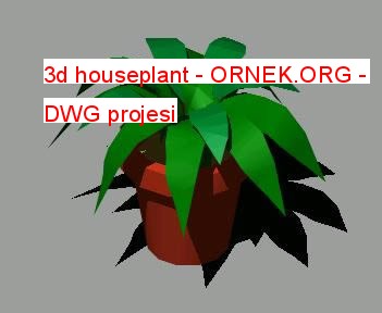 3d houseplant