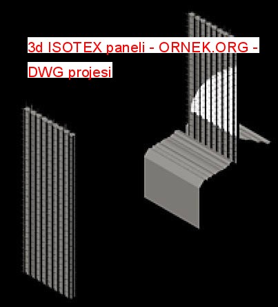 3d ISOTEX paneli
