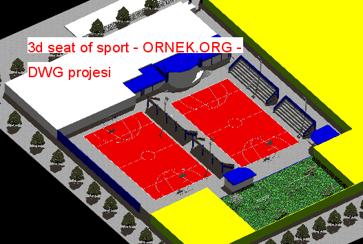 3d seat of sport