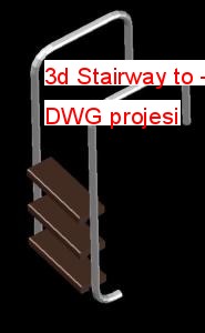 3d Stairway to