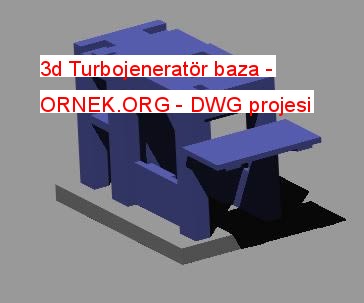3d Turbojeneratör baza