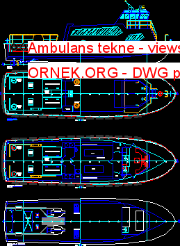 Ambulans tekne - views