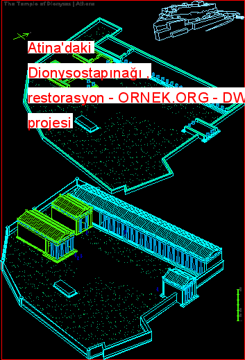 Atina'daki Dionysostapınağı , restorasyon