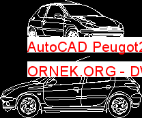 AutoCAD Peugot206