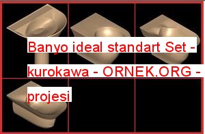 Banyo ideal standart Set - kurokawa