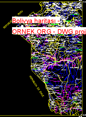 Bolivya haritası