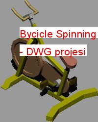 Bycicle Spinning Autocad Çizimi