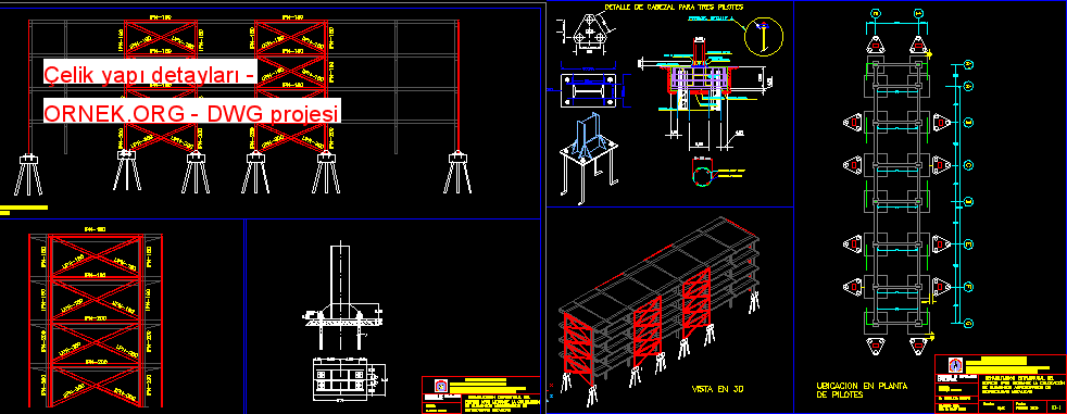 Çelik yapı detayları