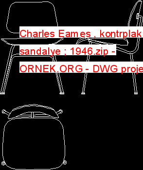 Charles Eames , kontrplak sandalye ; 1946.zip