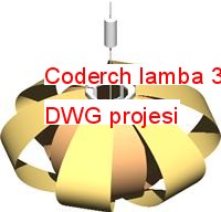 Coderch lamba 3d Autocad Çizimi