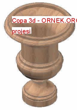 Copa 3d Autocad Çizimi