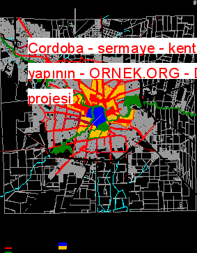 Cordoba - sermaye - kentsel yapının