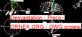 Desvastation - Pisco Autocad Çizimi