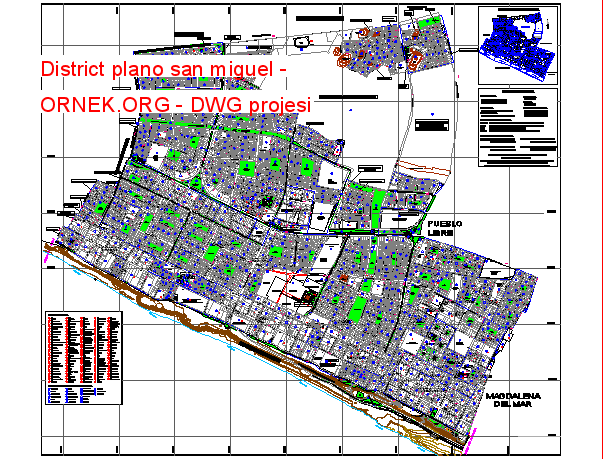 District plano san miguel