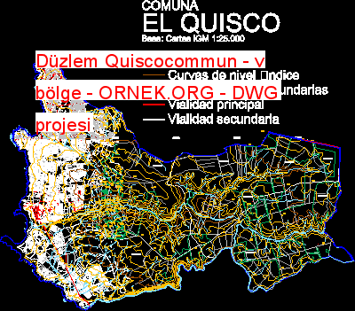 Düzlem Quiscocommun - v bölge