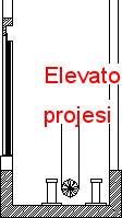 Elevator Autocad Çizimi