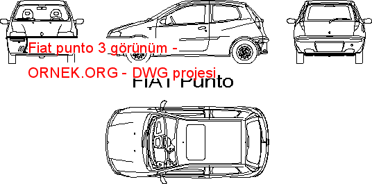Fiat punto 3 görünüm