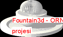 Fountain3d Autocad Çizimi
