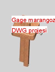 Gage marangoz 3d Autocad Çizimi