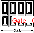 Gate Autocad Çizimi