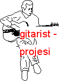 gitarist Autocad Çizimi