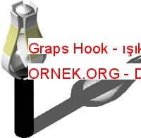 Graps Hook - ışık Autocad Çizimi