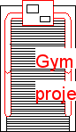 Gym makinesi Autocad Çizimi