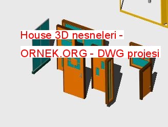 House 3D nesneleri
