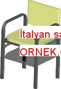 İtalyan sandalye Autocad Çizimi