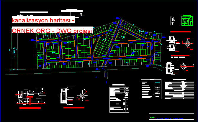 kanalizasyon haritası