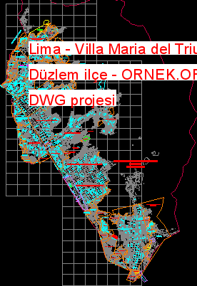 Lima - Villa Maria del Triunfo Düzlem ilçe