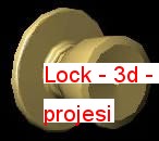 Lock - 3d Autocad Çizimi