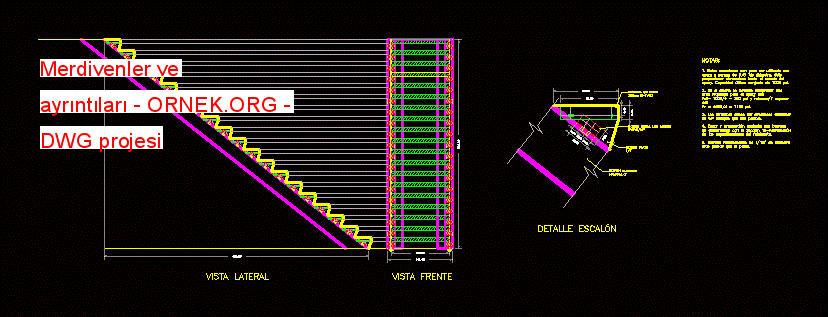 Merdivenler ve ayrıntıları