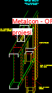 Metalcon Autocad Çizimi