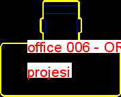 office 006 Autocad Çizimi