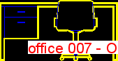 office 007 Autocad Çizimi