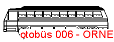 otobüs 006 Autocad Çizimi