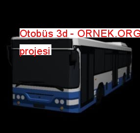 Otobüs 3d