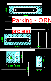 Parking Autocad Çizimi