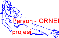 Person Autocad Çizimi