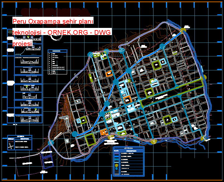 Peru Oxapampa şehir planı teknolojisi