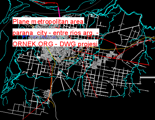 Plane metropolitan area parana  city - entre rios arg.