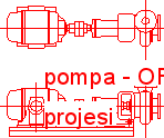 pompa Autocad Çizimi