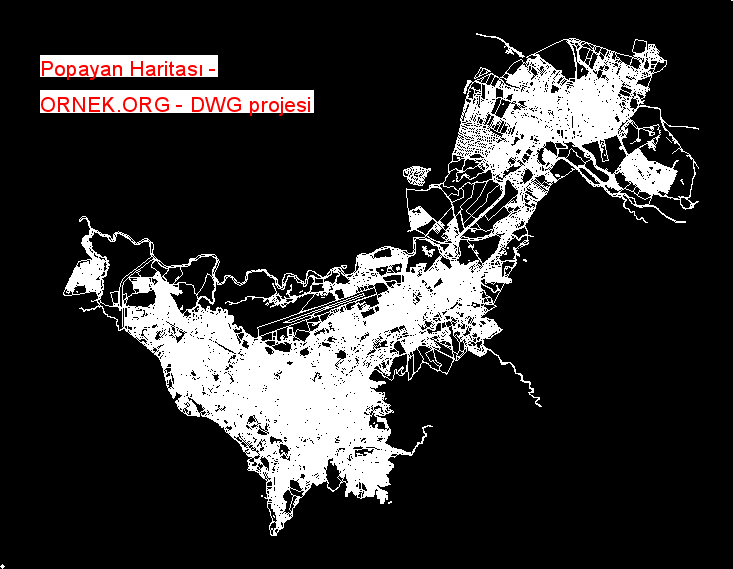 Popayan Haritası